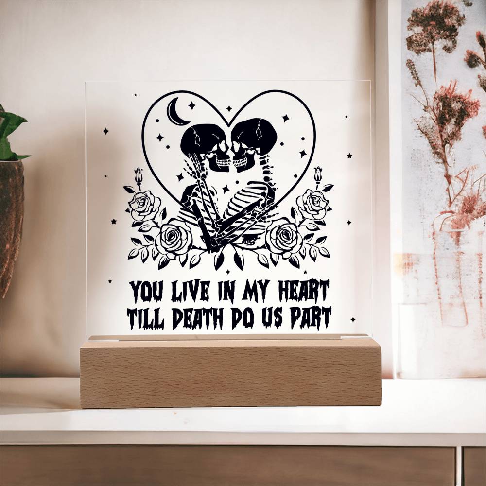 Halloween-My Heart-Acrylic