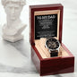 To My Dad - Appreciated openwork watch