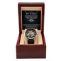 Hero Of My Childhood openwork watch