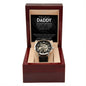 Walk with me, Daddy openwork watch