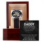 Walk with me, Daddy openwork watch