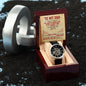 To My Dad - Strong In Heart openwork watch