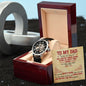 To My Dad - Strong In Heart openwork watch
