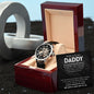 Walk with me, Daddy openwork watch