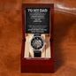 To My Dad - Appreciated openwork watch