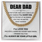 Dear Dad - The Best Man cuban link chain