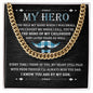 Hero Of My Childhood cuban link chain
