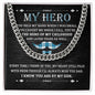 Hero Of My Childhood cuban link chain