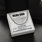 Dear Dad - The Best Man cuban link chain