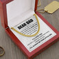Dear Dad - The Best Man cuban link chain