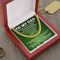 To My Dad - Cuban Link Chain