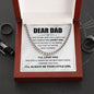 Dear Dad - The Best Man cuban link chain