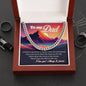 Father and Mountains cuban link chain