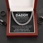 Walk with me, Daddy cuban link chain