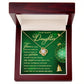 Daughter-My Angel Love knot necklace