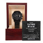 Father In Law - Dream Of My Life chronograph watch black