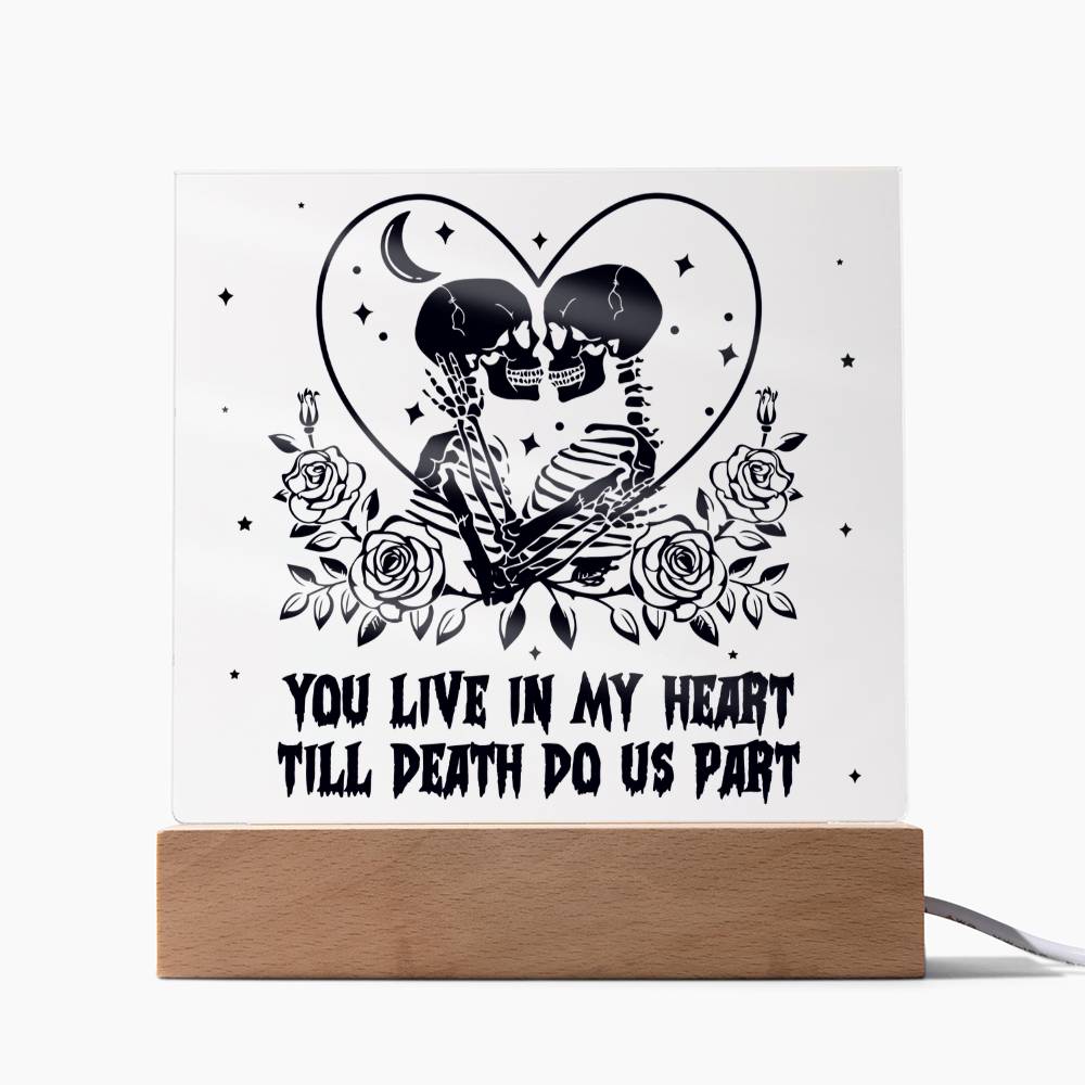 Halloween-My Heart-Acrylic