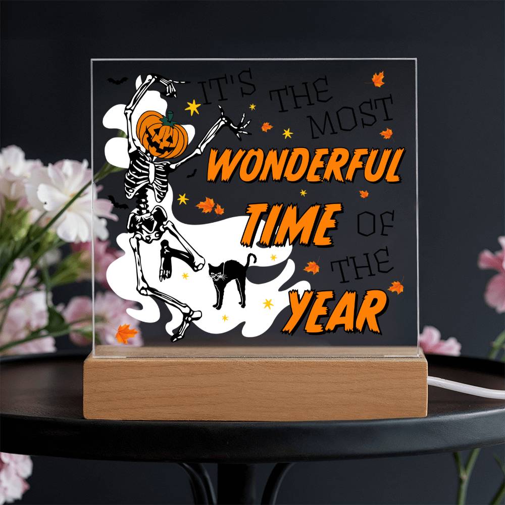 Halloween-Wonderful Time-Acrylic