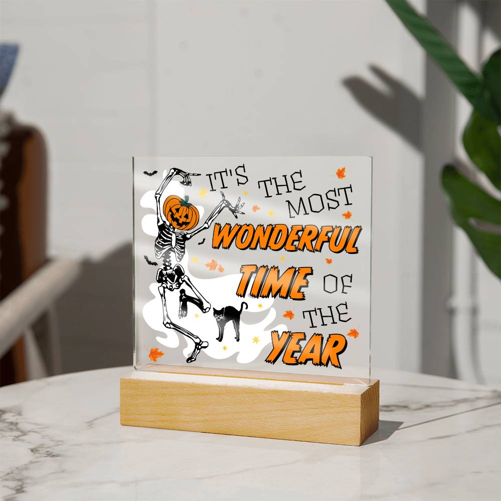 Halloween-Wonderful Time-Acrylic