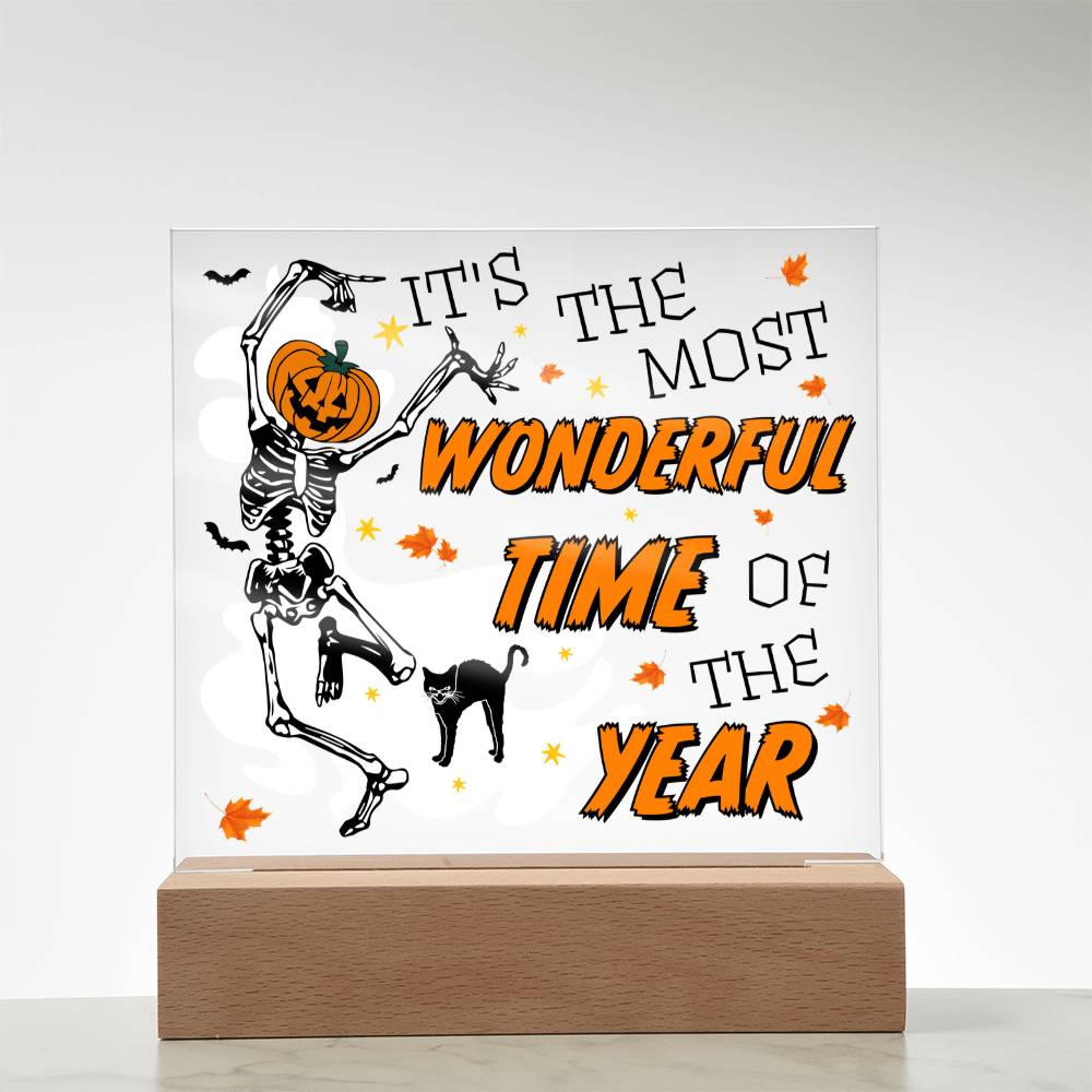 Halloween-Wonderful Time-Acrylic