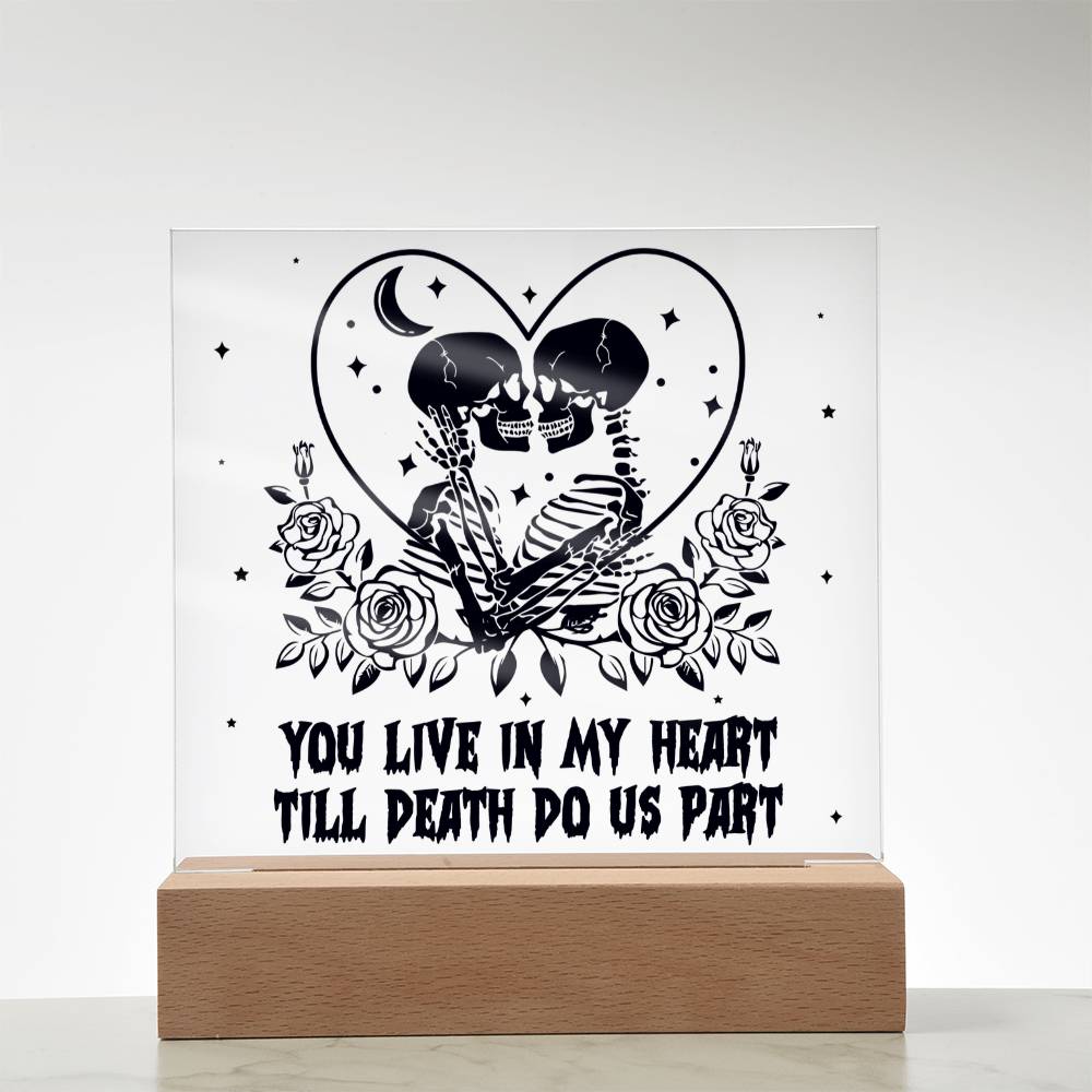 Halloween-My Heart-Acrylic
