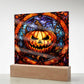 Halloween-Pumpkin Stained Glass-Acrylic