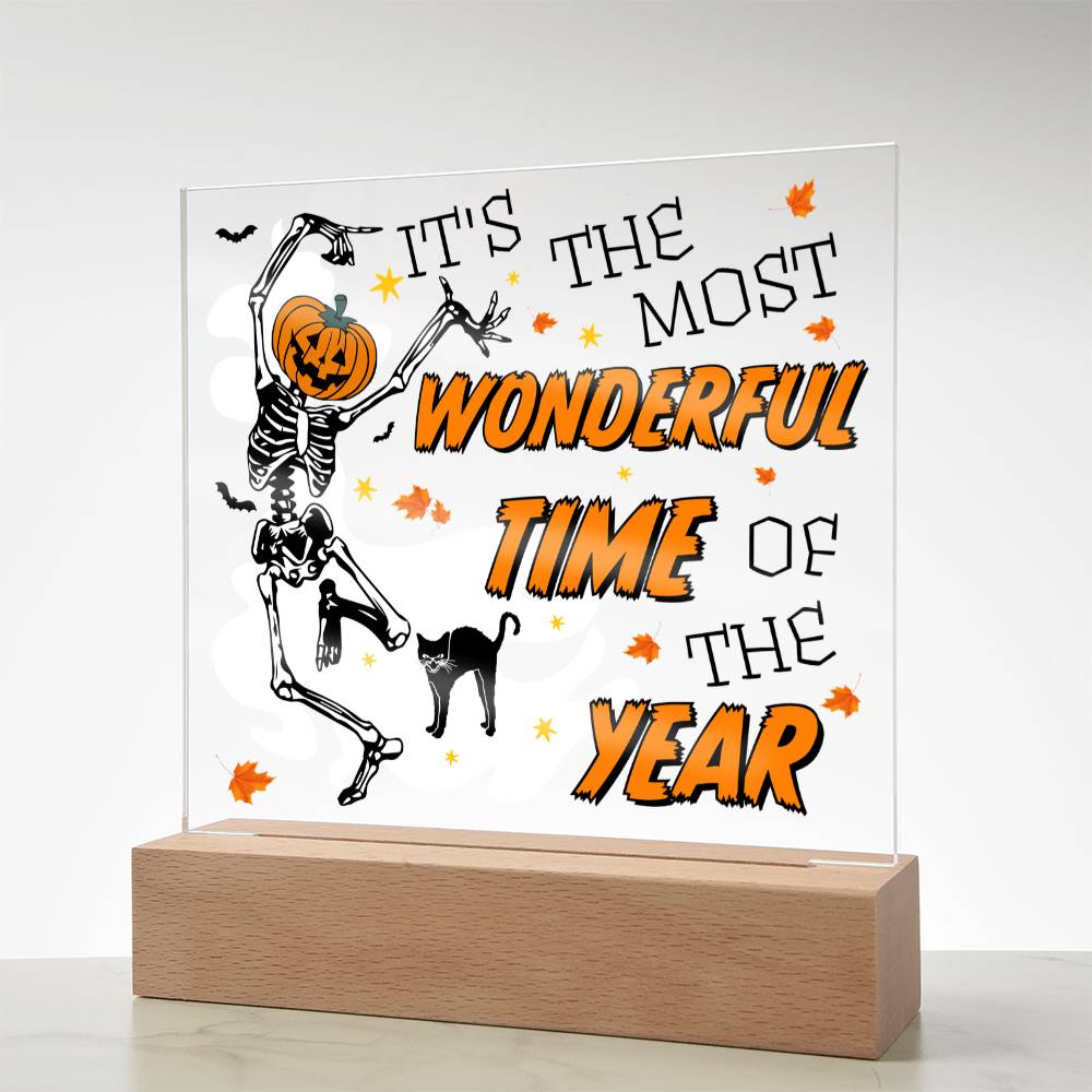 Halloween-Wonderful Time-Acrylic