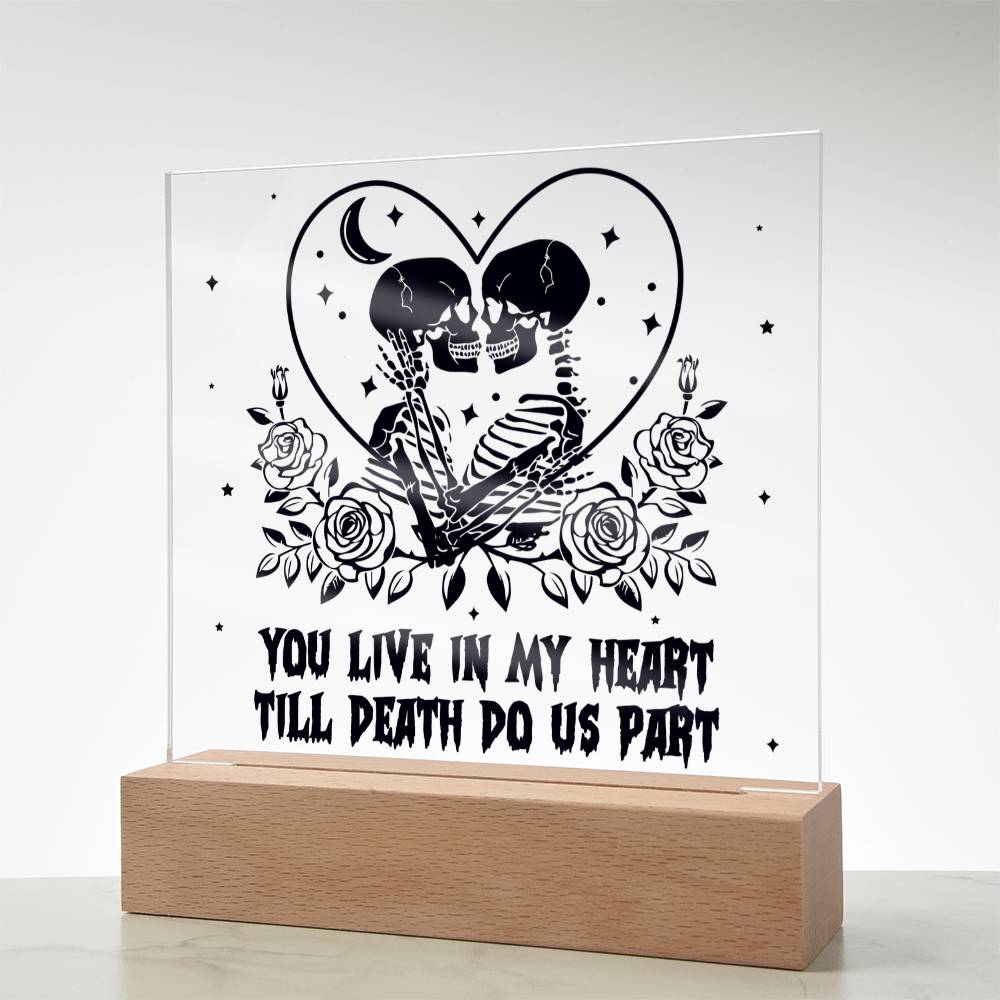Halloween-My Heart-Acrylic