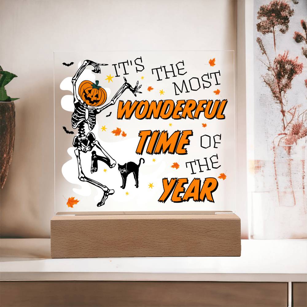 Halloween-Wonderful Time-Acrylic