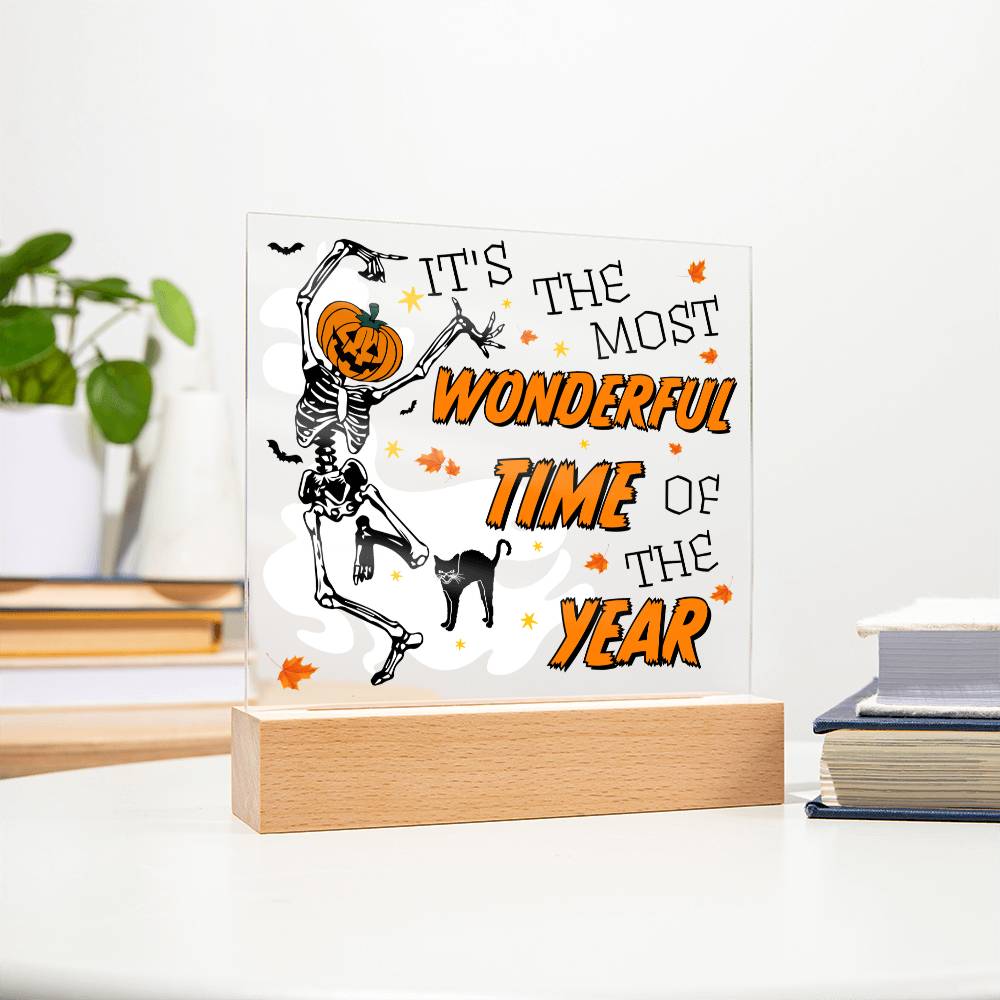 Halloween-Wonderful Time-Acrylic