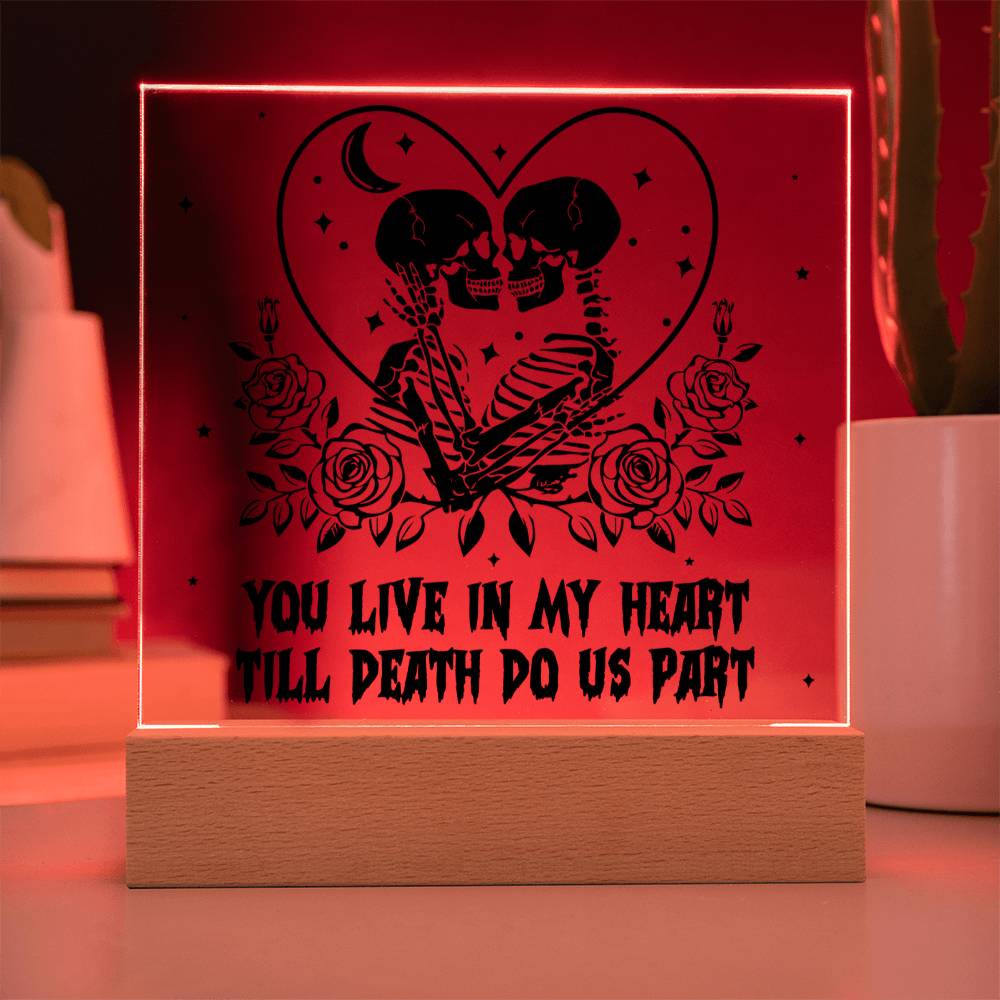 Halloween-My Heart-Acrylic