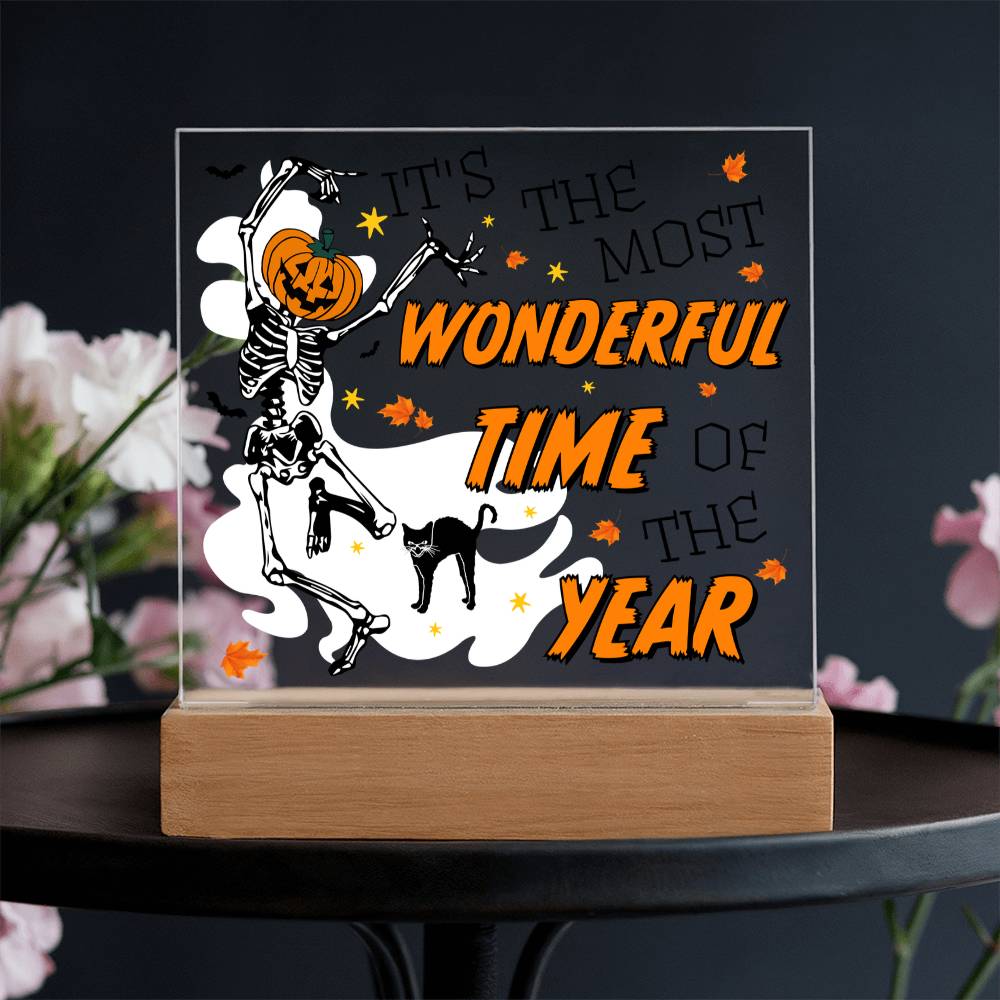Halloween-Wonderful Time-Acrylic