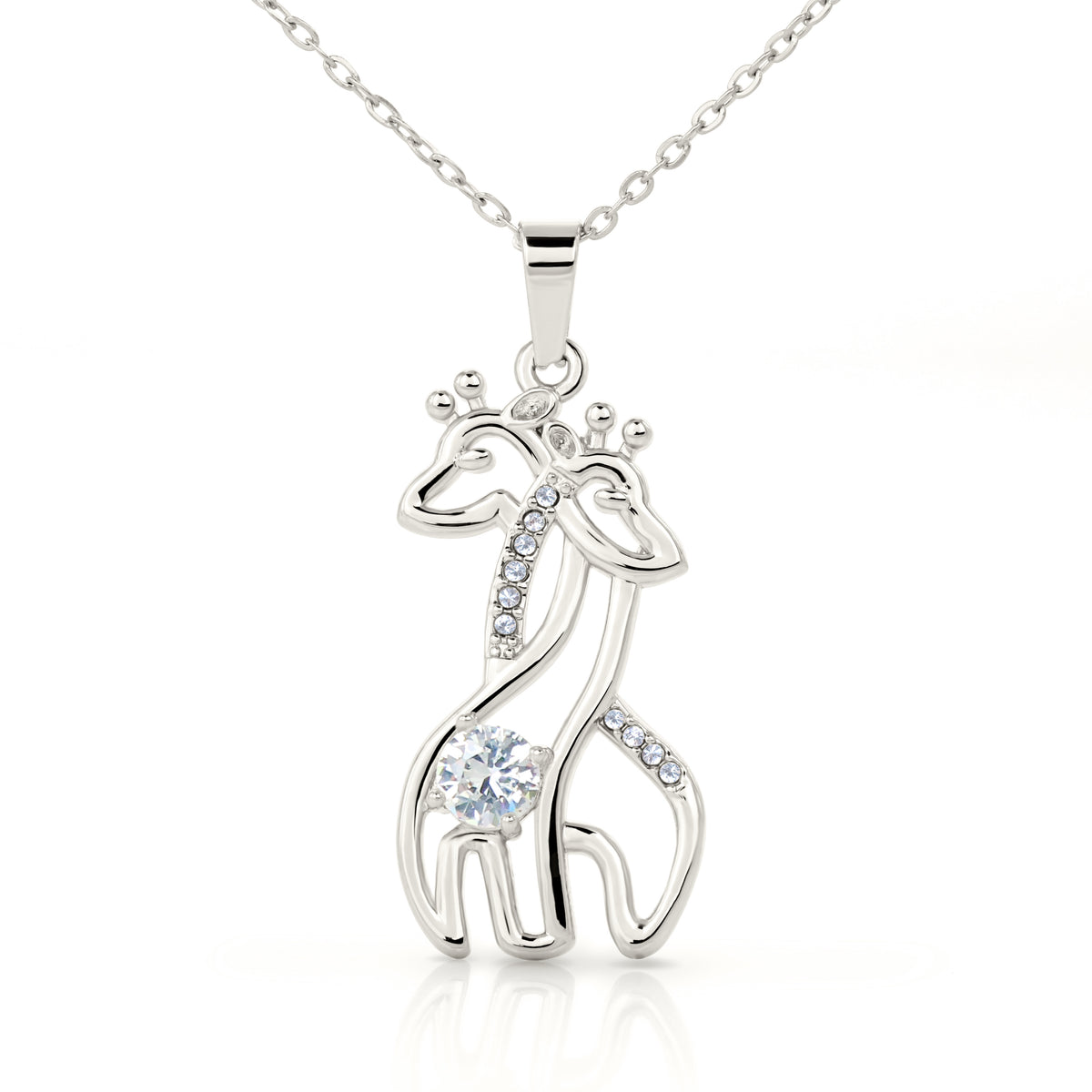 Christmas Giraffe Daughter