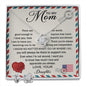To My Mom - How Much I Love You Love Knot and Earring set|Mom