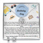 dad birthday Love Knot and Earring set|Mom