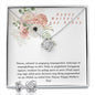 Nanay, Mother's day love knot necklace