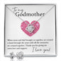 To My Godmother copy Love Knot and Earring set|Mom