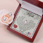 To My Mom - How Much I Love You Love Knot and Earring set|Mom