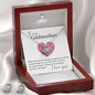 To My Godmother copy Love Knot and Earring set|Mom