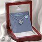Blue Dove Boy Communion Invitation (1000 × 1000 px) Love Knot and Earring set|Mom