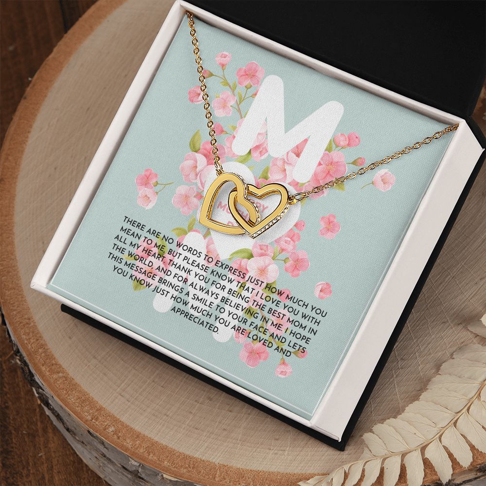 Blue and Pink Floral Spring Mother's Day Card (1000 × 1000 px) (1) interlocking hear necklace