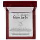 You will make a Wonderful Mom Delicate Heart necklace