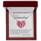 To My Godmother copy Delicate Heart necklace