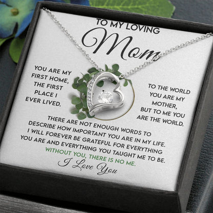 forever love| to my loving mom| you are my first home